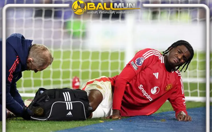 ดูบอลสด แมนฯ ยูไนเต็ด หวังเฮฟเว่นอาการไม่รุนแรง หลังถูกหามออกจากสนามในเกมชนะเลสเตอร์